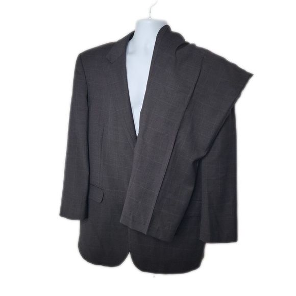Jos. A. Bank Other - Jos. A. Bank 2 Button Pant Brown Suit ~  Sz 44L Blazer ~ 40W 28.5L Pleated Pants